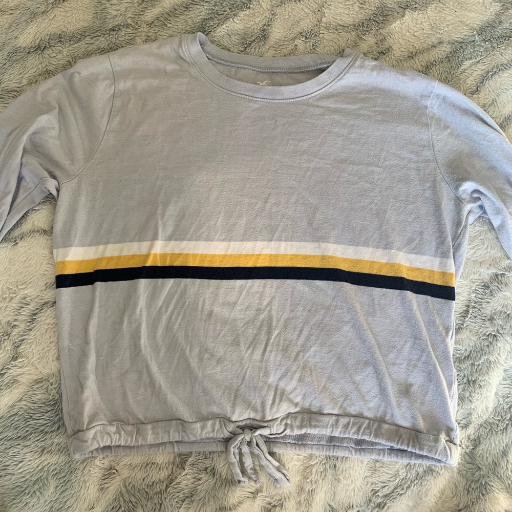 Hollister boyfriend shirt size small
